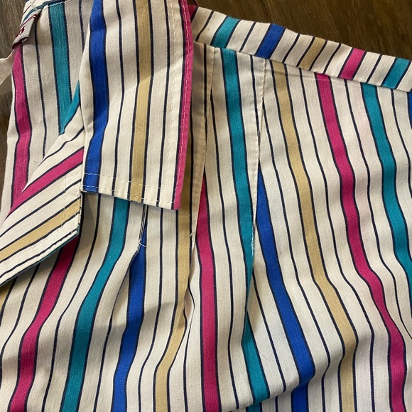 Cabrais Vintage Striped Colorful Button Up Size 22W - Picture 5 of 6